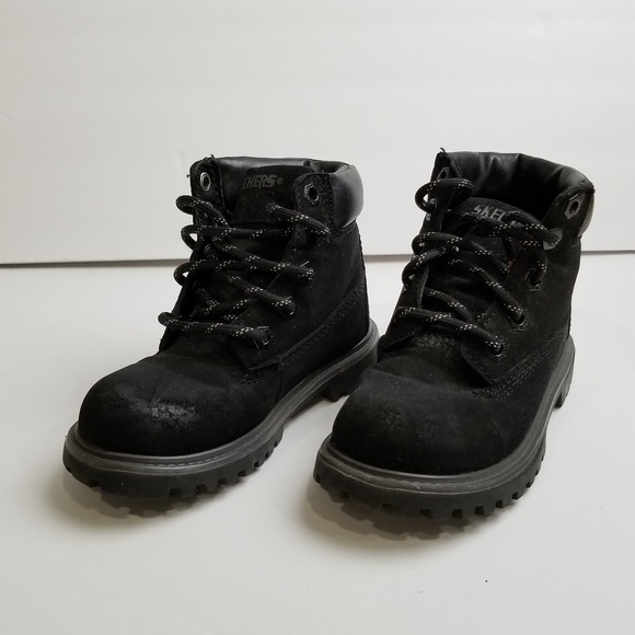 skechers boys boots